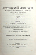 THE STATESMAN'S YEAR-BOOK. 1905.
