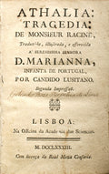 ATHALIA: TRAGEDIA DE MONSIEUR RACINE,