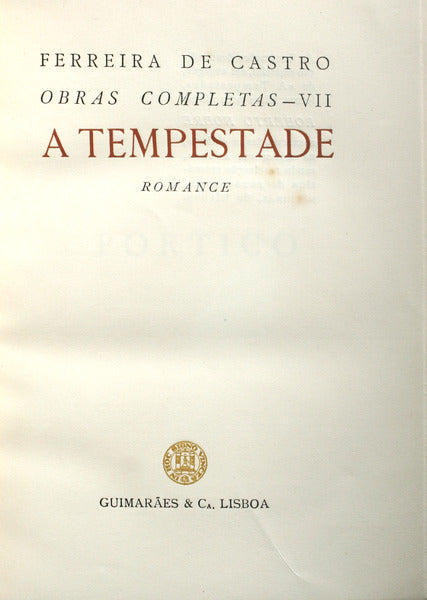 A TEMPESTADE.