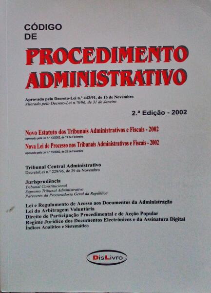 CÃ“DIGO DE PROCEDIMENTO ADMINISTRATIVO.