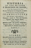 HISTORIA DA VIDA DO PADRE S. FRANCISCO XAVIER,