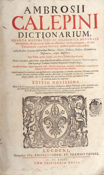 DICTIONARIUM OCTOLINGUE.