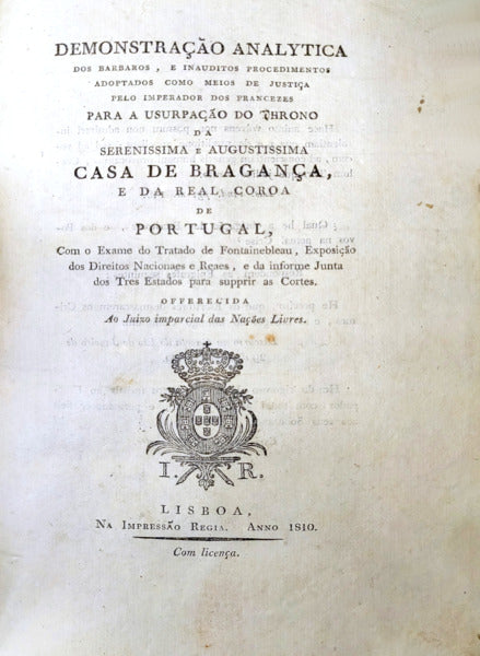 DEFEZA DOS DIREITOS NACIONAES E REAES DA MONARQUIA PORTUGUEZA.