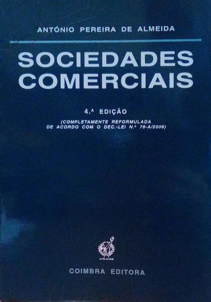 SOCIEDADES COMERCIAIS. [4.Âª ediÃ§Ã£o]