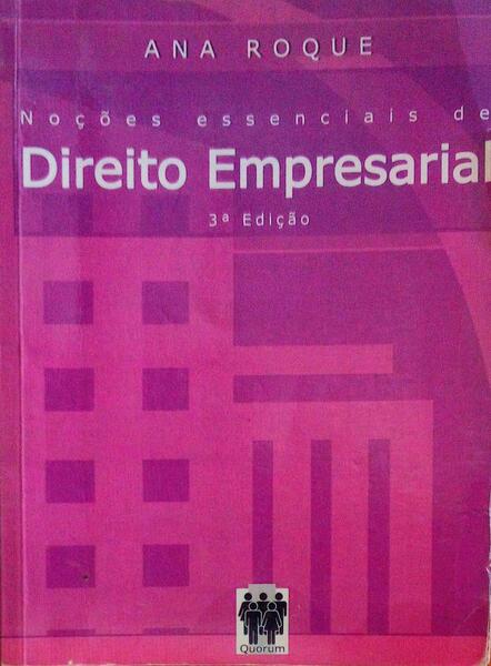 NOÃ‡Ã•ES ESSENCIAIS DE DIREITO EMPRESARIAL.
