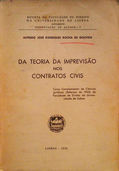 DA TEORIA DA IMPREVISÃƒO NOS CONTRATOS CIVIS.