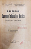 ASSENTOS DO SUPREMO TRIBUNAL DE JUSTIÃ‡A. [2.Âª EDIÃ‡ÃƒO]