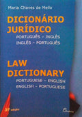 DICIONÃRIO JURÃDICO PORTUGUÃŠS-INGLÃŠS-PORTUGUÃŠS. REVISTO, MELHORADO E AMPLIADO.