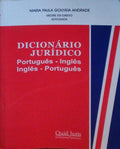 DICIONÃRIO JURÃDICO PORTUGUÃŠS-INGLÃŠS, INGLÃŠS-PORTUGUÃŠS.