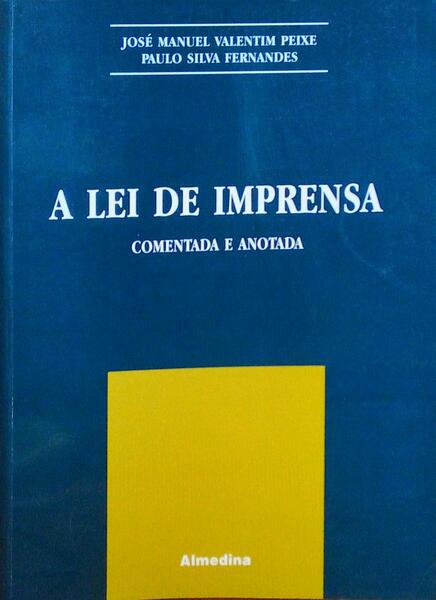 A LEI DE IMPRENSA.
