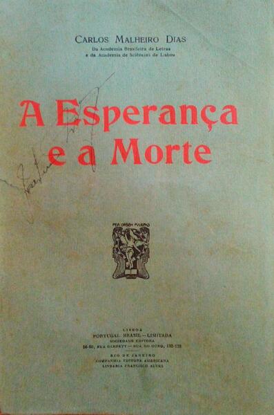 A ESPERANÃ‡A E A MORTE.