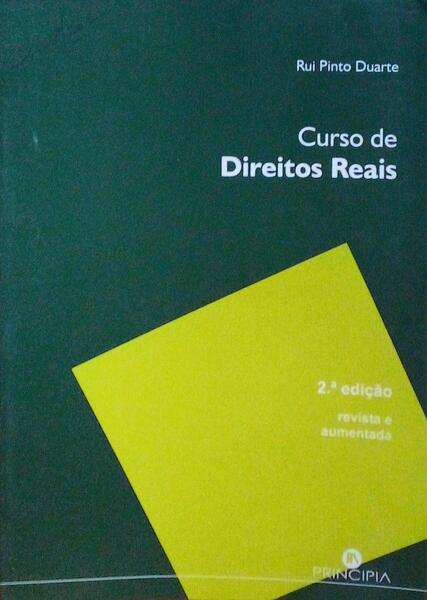 CURSO DE DIREITOS REAIS.