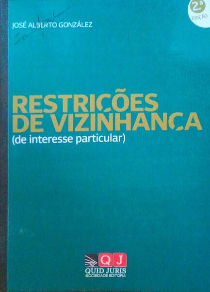 RESTRIÃ‡Ã•ES DE VIZINHANÃ‡A.