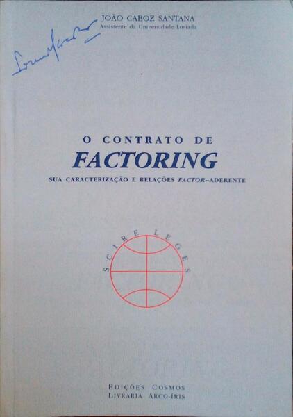 O CONTRATO DE FACTORING.