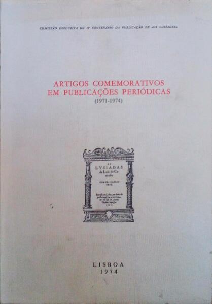 ARTIGOS COMEMORATIVOS EM PUBLICAÃ‡Ã•ES PERIÃ“DICAS 1971-1974.
