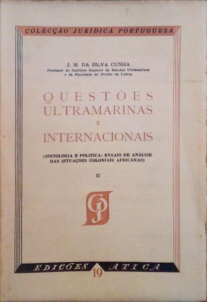 QUESTÃ•ES ULTRAMARINAS E INTERNACIONAIS, II.