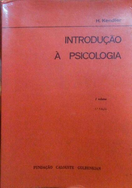 INTRODUÃ‡ÃƒO Ã€ PSICOLOGIA. [2 VOLS. - 3.Âª EDIÃ‡ÃƒO]