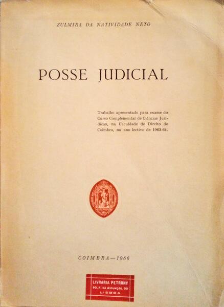 POSSE JUDICIAL.