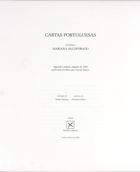 CARTAS PORTUGUESAS.