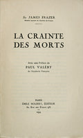 LA CRAINTE DES MORTS.
