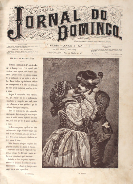 JORNAL DO DOMINGO, REVISTA UNIVERSAL, ANNO I - 2.Âª SÃ‰RIE.