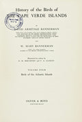 HISTORY OF THE BIRDS OF THE CAPE VERDE ISLANDS.
