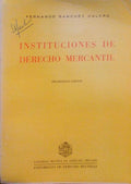 INSTITUCIONES DE DERECHO MERCANTIL.
