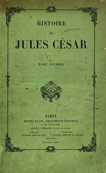 HISTOIRE DE JULES CÃ‰SAR.