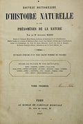NOUVEAU DICTIONNAIRE D'HISTOIRE NATURELLE ET DES PHÃ‰NOMÃˆNES DE LA NATURE.