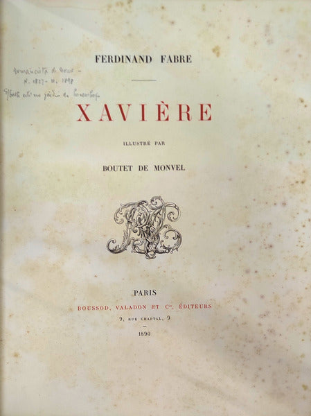 XAVIÃˆRE.
