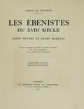 LES Ã‰BÃ‰NISTES DU XVIIIáµ‰ SIÃˆCLE.