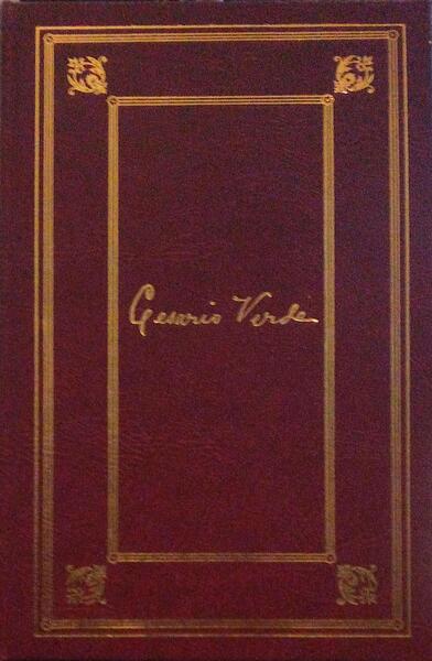 O LIVRO DE CESÃRIO VERDE. [VERBO - 1983]