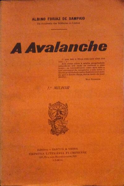 A AVALANCHE. [DED.]