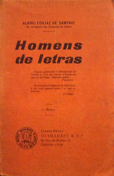 HOMENS DE LETRAS.