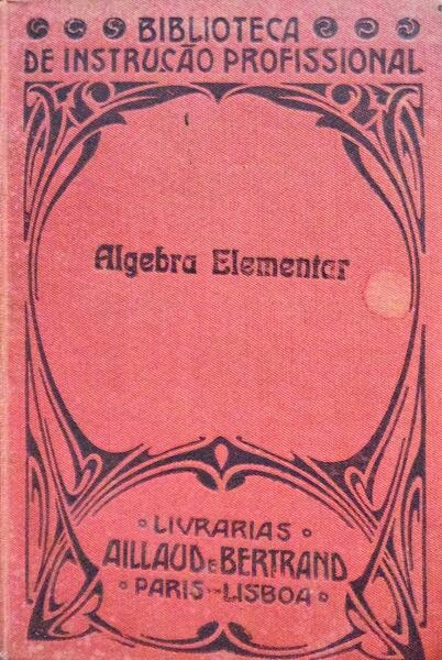 ÃLGEBRA ELEMENTAR.