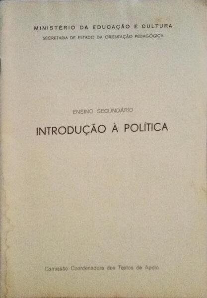 INTRODUÃ‡ÃƒO A POLÃTICA.