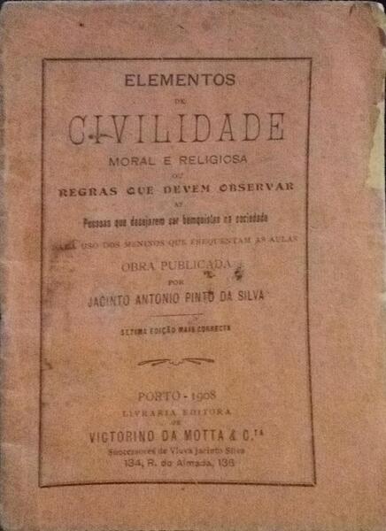 ELEMENTOS DE CIVILIDADE MORAL E RELIGIOSA.