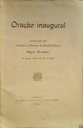 ORAÃ‡ÃƒO INAUGURAL