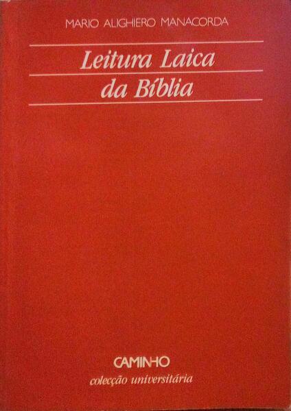 LEITURA LAICA DA BÃBLIA.