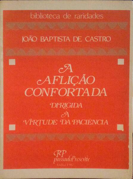 A AFLIÃ‡AO CONFORTADA.