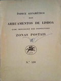 ÃNDICE ALFABÃ‰TICO DOS ARRUAMENTOS DE LISBOA.