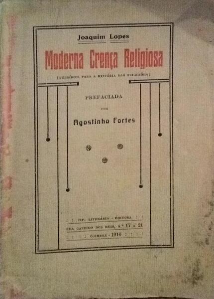 A MODERNA CRENÃ‡A RELIGIOSA.
