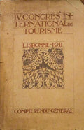 QUATRIÃˆME CONGRÃˆS INTERNATIONAL DE TOURISME.