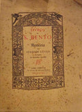LIVROS DE S. BENTO MEMÃ“RIA.