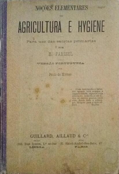 NOÃ‡Ã•ES ELEMENTARES DE AGRICULTURA E HYGIENE.