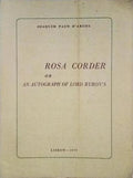 ROSA CORDER OR AN AUTOGRAPH OF LORD BYRON'S.
