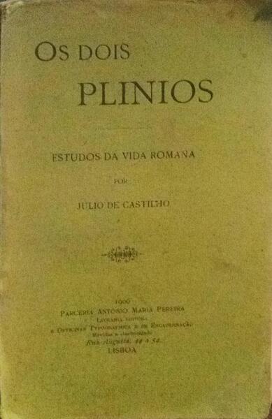 OS DOIS PLINIOS.