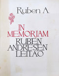 IN MEMORIAM RUBEN ANDRESEN LEITÃƒO.