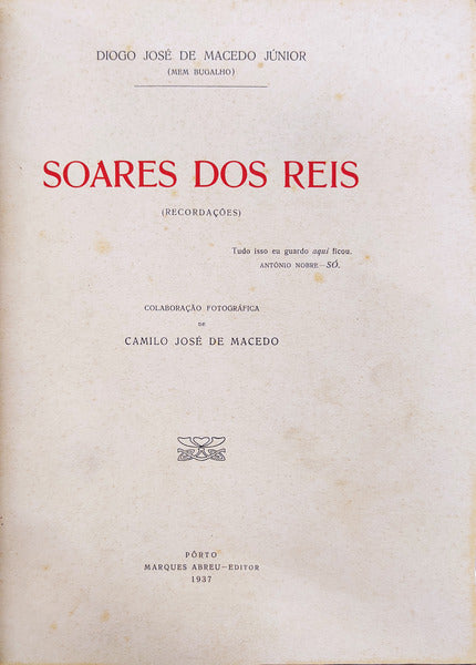 SOARES DOS REIS.