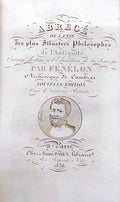 ABRÃ‰GÃ‰ DE LA VIE DES PLUS ILLUSTRES PHILOSOPHES DE L'ANTIQUITÃ‰.